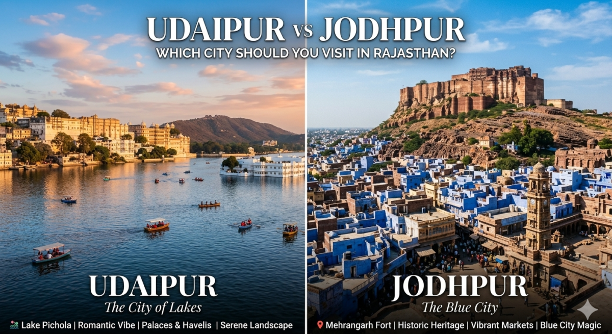 Udaipur vs Jodhpur: Which City Should You Visit in Rajasthan?