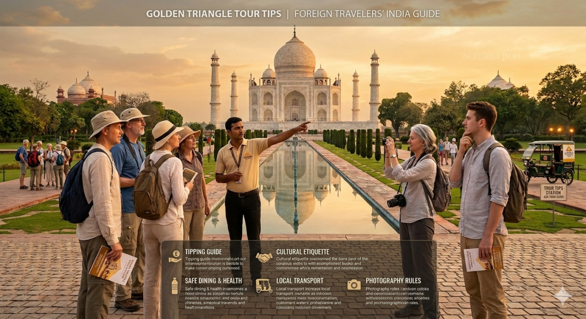 Golden Triangle Tour Tips for Foreign Travelers Visiting India