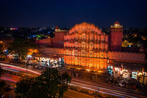 pink city jaipur at night, Night Tour of Jaipur