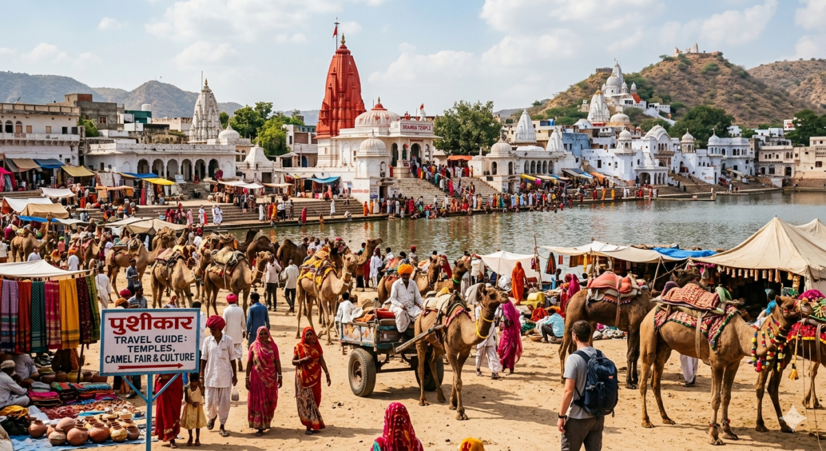 Pushkar Travel Guide: Temples, Camel Fair, and Culture