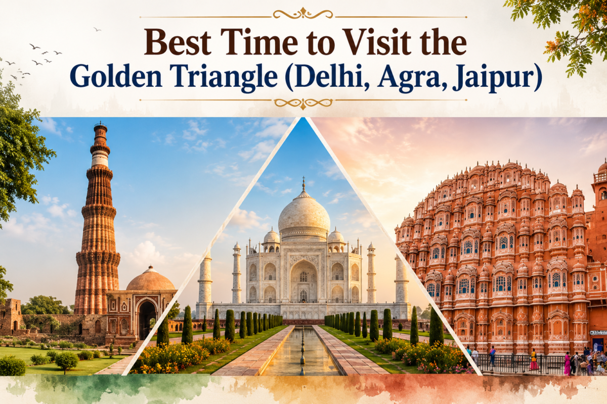 Best Time to Visit the Golden Triangle (Delhi, Agra, Jaipur)