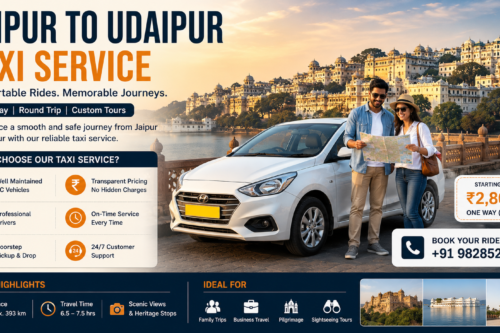 Jaipur to Udaipur Taxi Service – Complete Guide