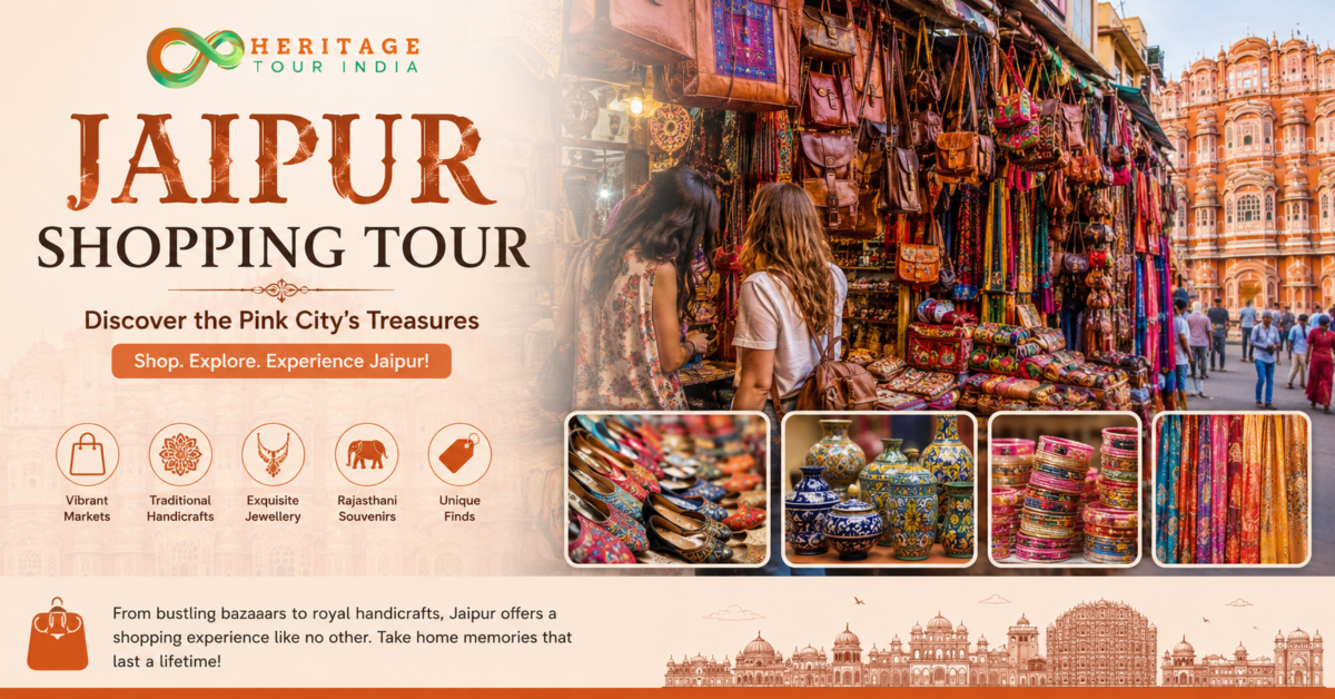 Jaipur Shopping Tour: Discover the Pink City's Treasures