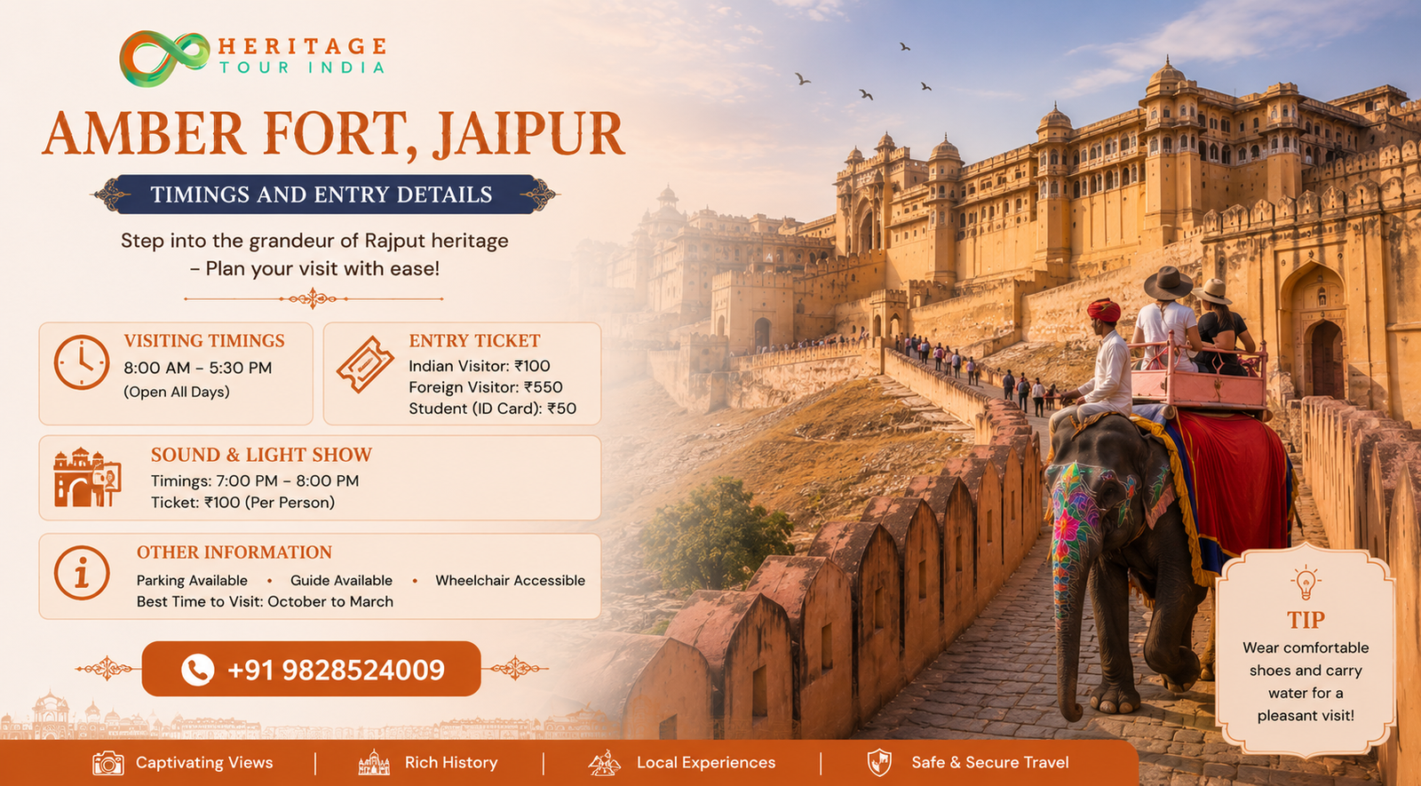 Amber Fort Timings and Entry Details