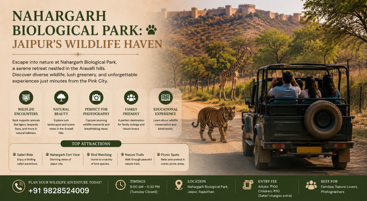 Nahargarh Biological Park: Jaipur's Wildlife Haven