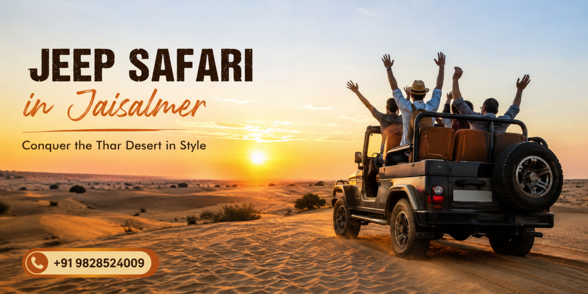 Jeep Safari in Jaisalmer: Conquer the Thar Desert in Style