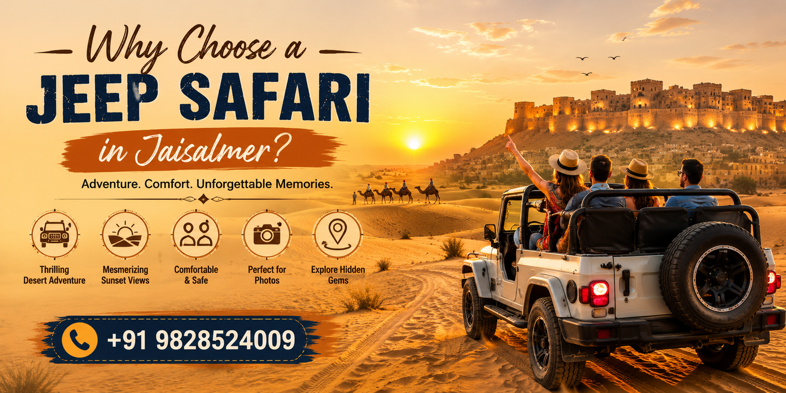 Why Choose a Jeep Safari in Jaisalmer?