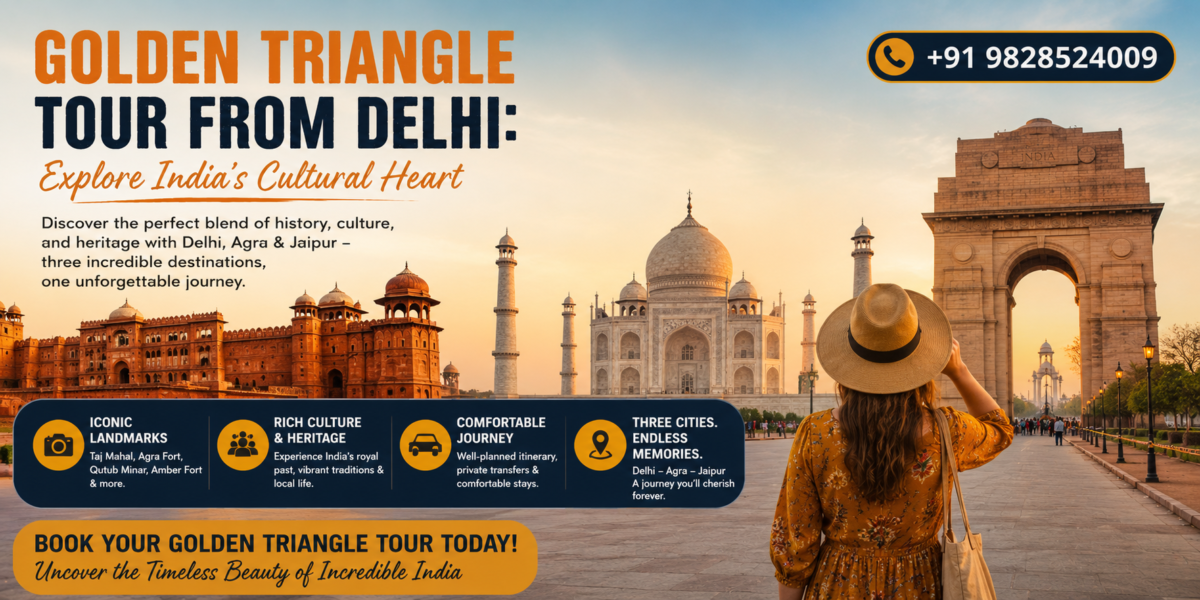 Golden Triangle Tour from Delhi: Explore India's Cultural Heart