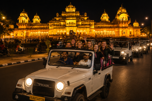 Jaipur Night Jeep Safari – Explore the Illuminated Pink City With Private Tour Guide