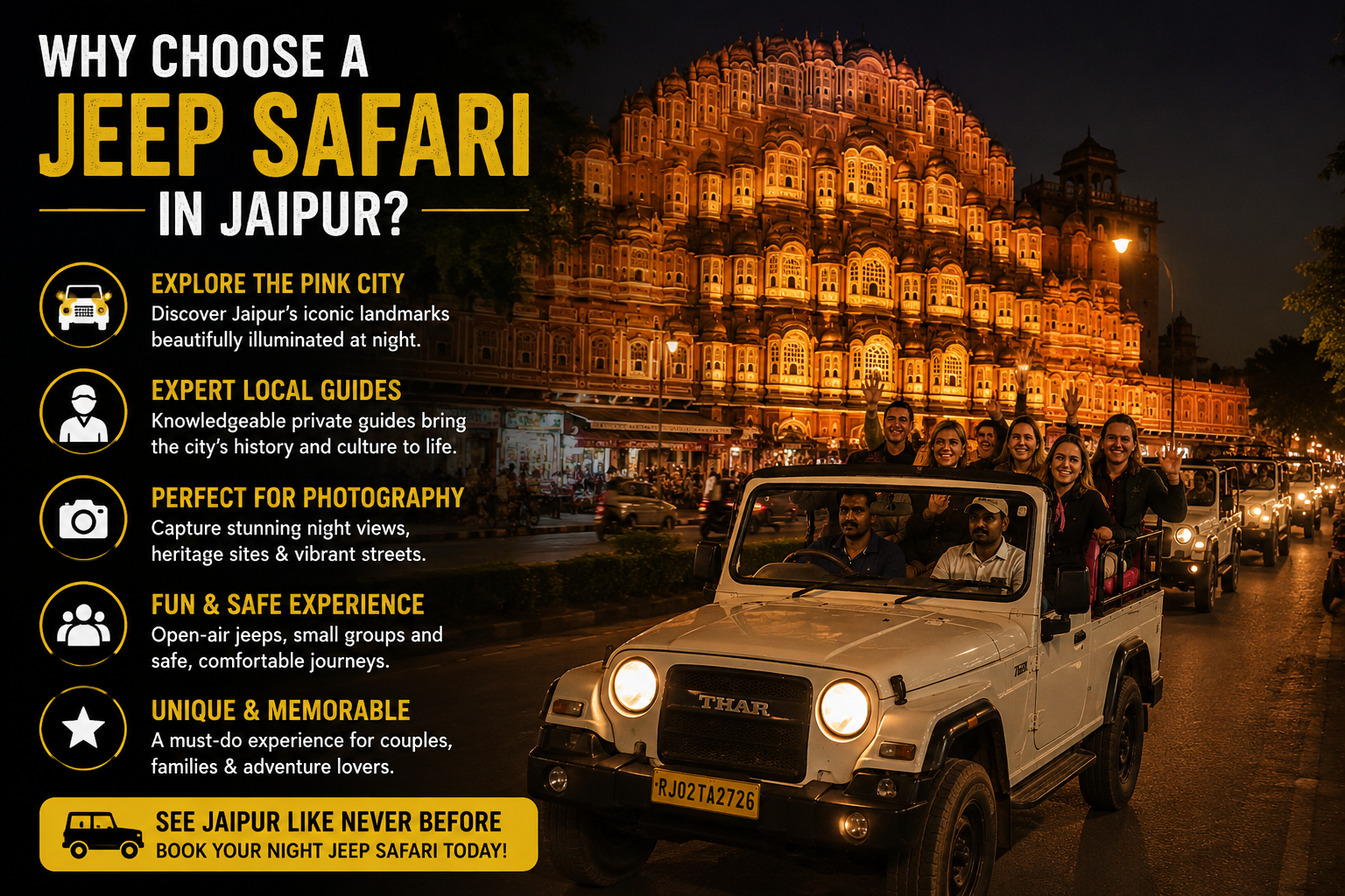 Why Choose a Jeep Safari in Jaipur?