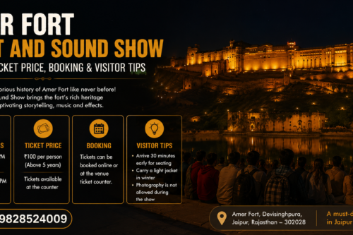 Amer Fort Light and Sound Show Timings, Ticket Price, Booking & Visitor Tips