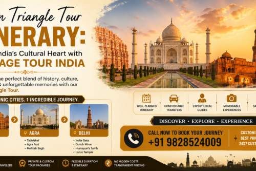 Golden Triangle Tour Itinerary: Explore India's Cultural Heart with Heritage Tour India