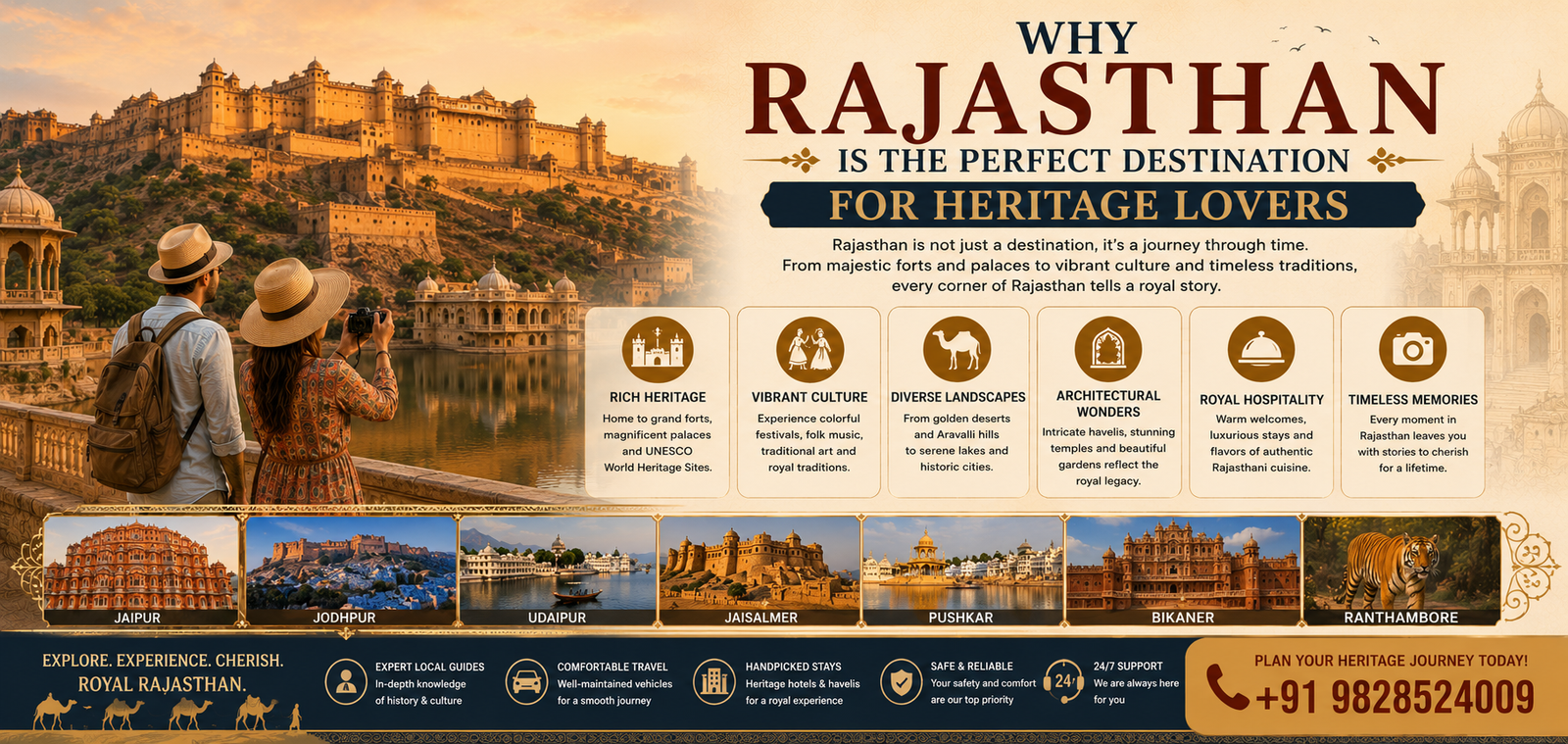 Why Rajasthan is the Perfect Destination for Heritage Lovers